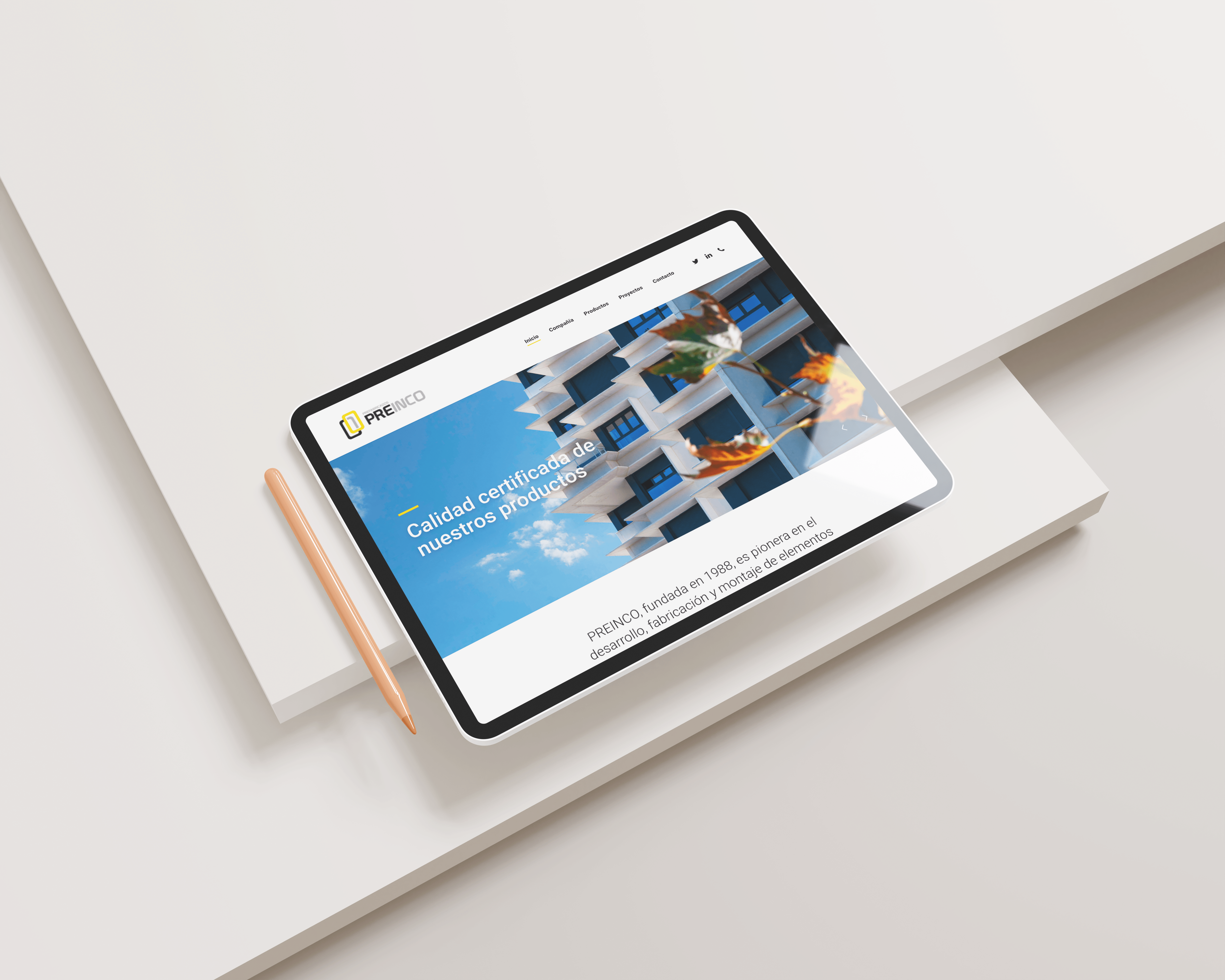 Web corporativa digital inter services
